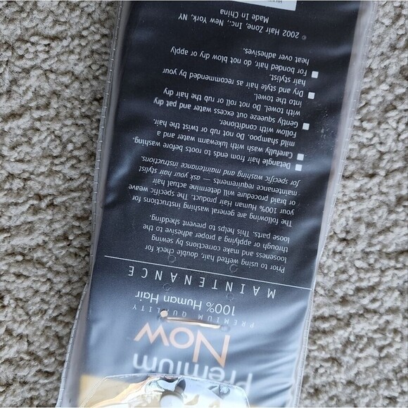 Real Premium Now Yaki Platinum 100% Human Hair Weave S1B/33 Dark Brown New - Picture 6 of 6